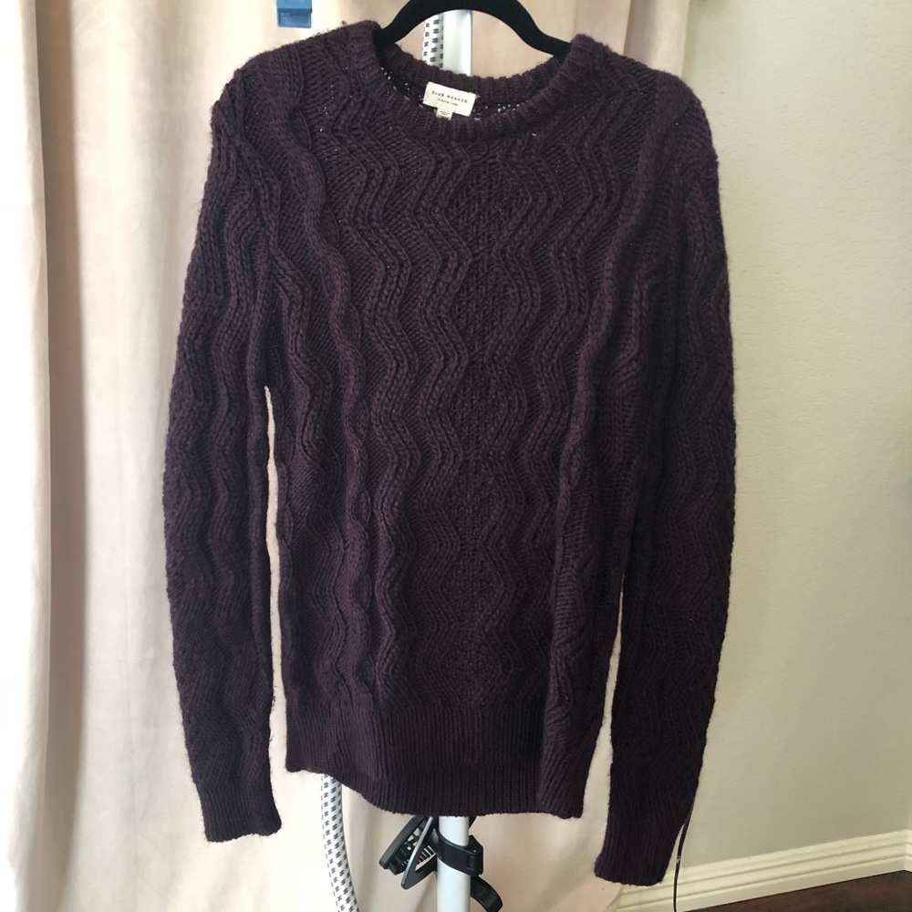 Club Monaco Eggplant Sweater